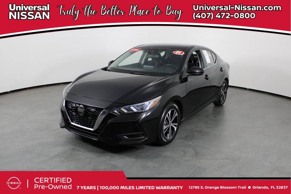 2021 Nissan Sentra SV — Sedan — 70,951 mi — Orlando, FL