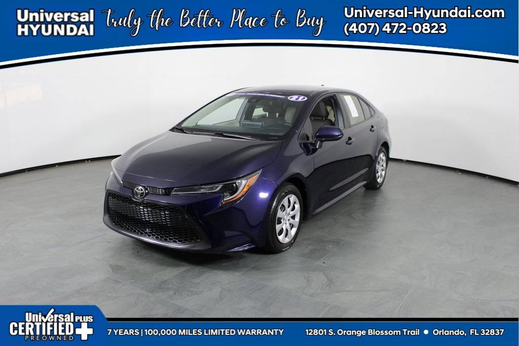 2021 Toyota Corolla LE — Sedan — 37,628 mi — Orlando, FL