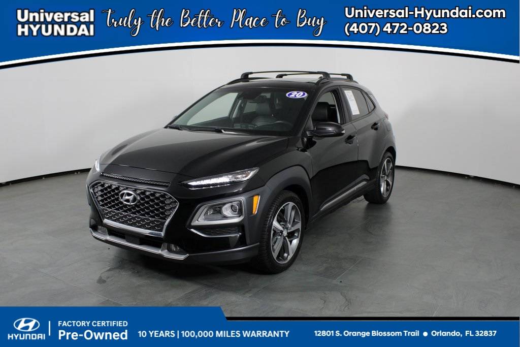 2020 Hyundai Kona Ultimate — SUV — 68,358 mi — Orlando, FL