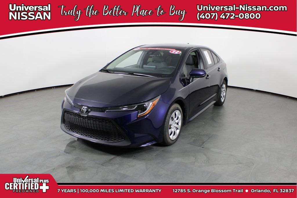 2022 Toyota Corolla LE — Sedan — 86,495 mi — Orlando, FL
