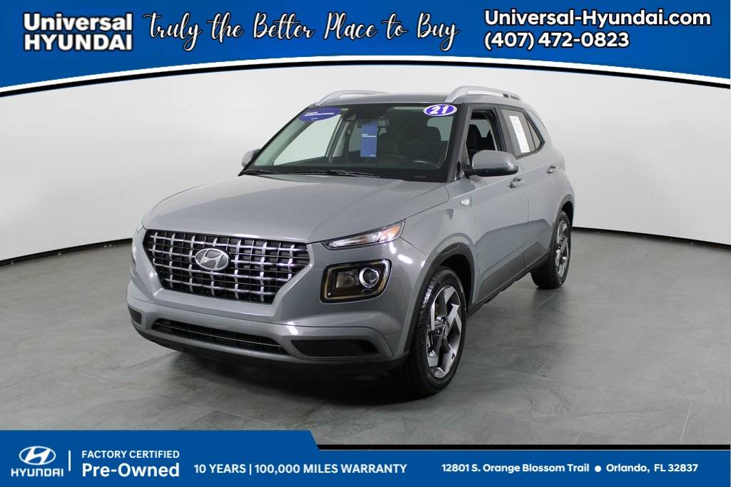 2021 Hyundai Venue SEL — SUV — 57,519 mi — Orlando, FL
