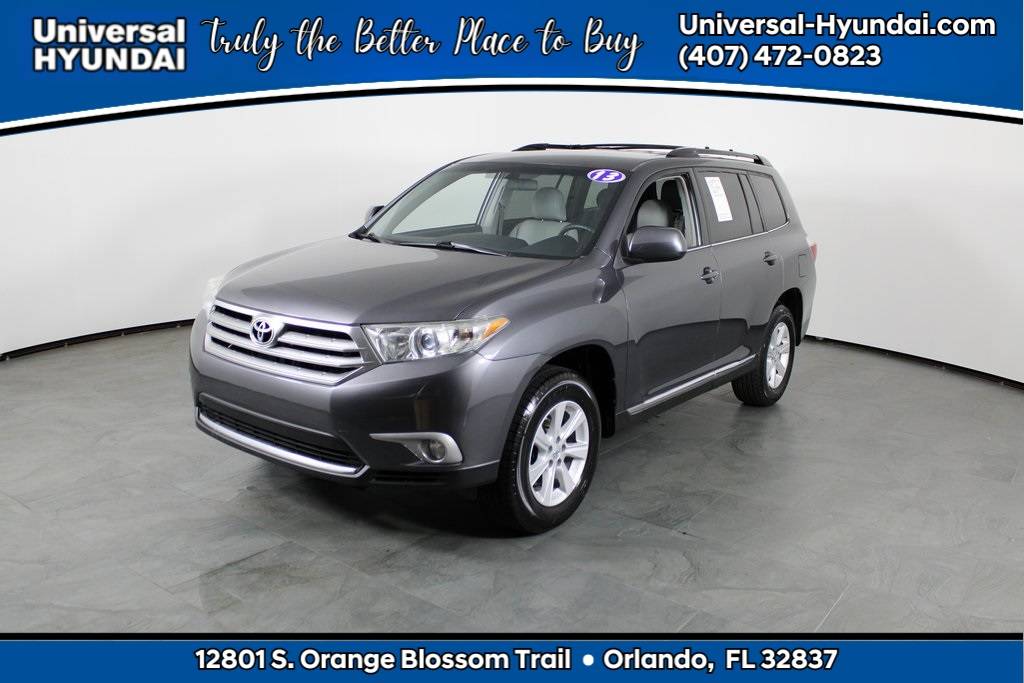 2013 Toyota Highlander Plus V6 — SUV — 111,067 mi — Orlando, FL