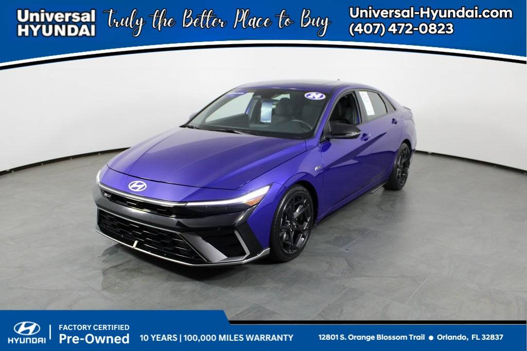 2024 Hyundai Elantra N Line — Sedan — 27,461 mi — Orlando, FL