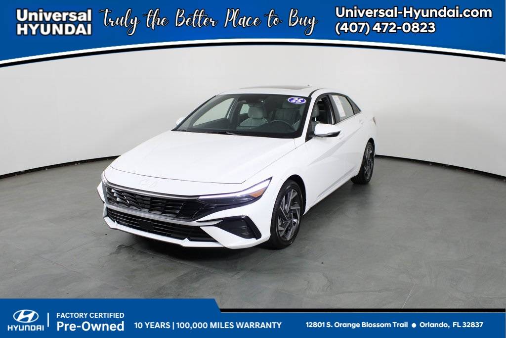 2025 Hyundai Elantra Hybrid Limited — Sedan — 4,542 mi — Orlando, FL