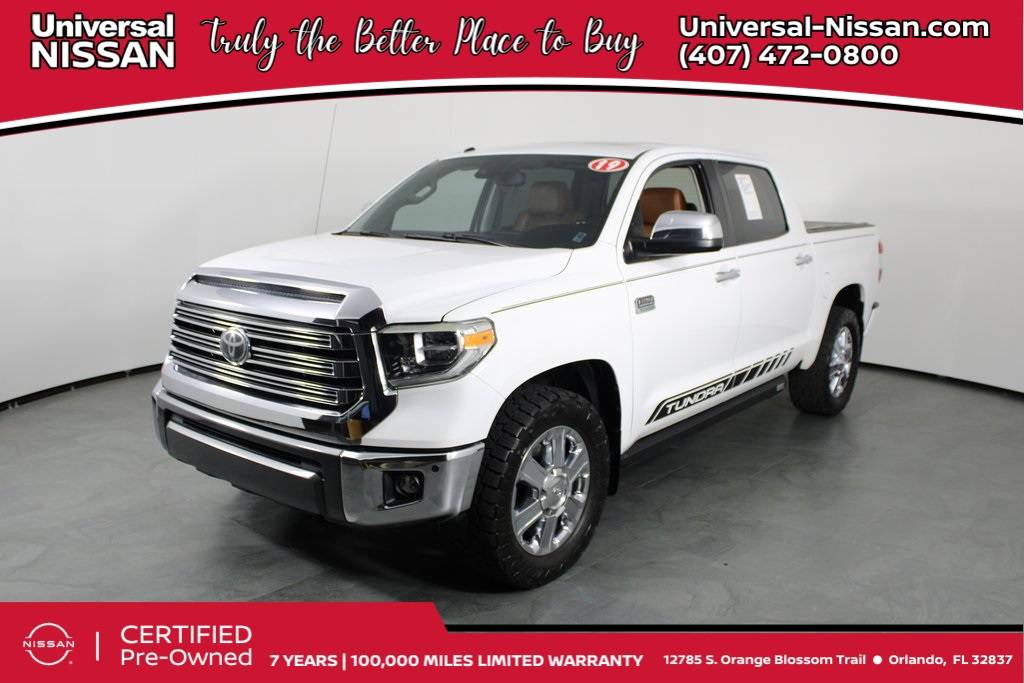 2019 Toyota Tundra Platinum — Pickup Truck — 99,108 mi — Orlando, FL