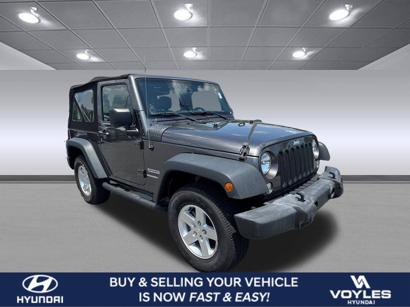 2016 Jeep Wrangler Sport — SUV — 52,707 mi — Smyrna, GA
