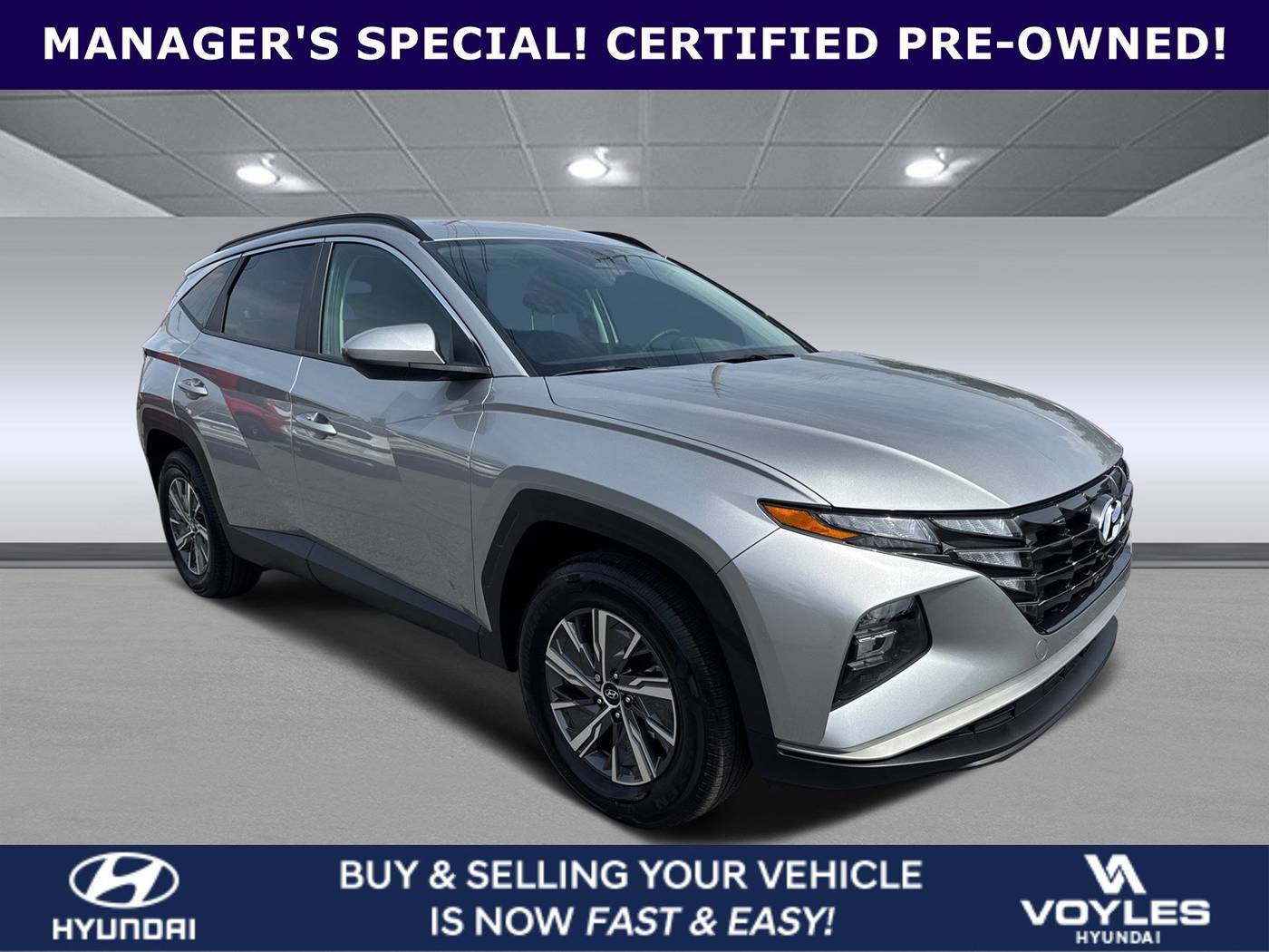 2024 Hyundai Tucson Hybrid Blue — SUV — 4,877 mi — Smyrna, GA