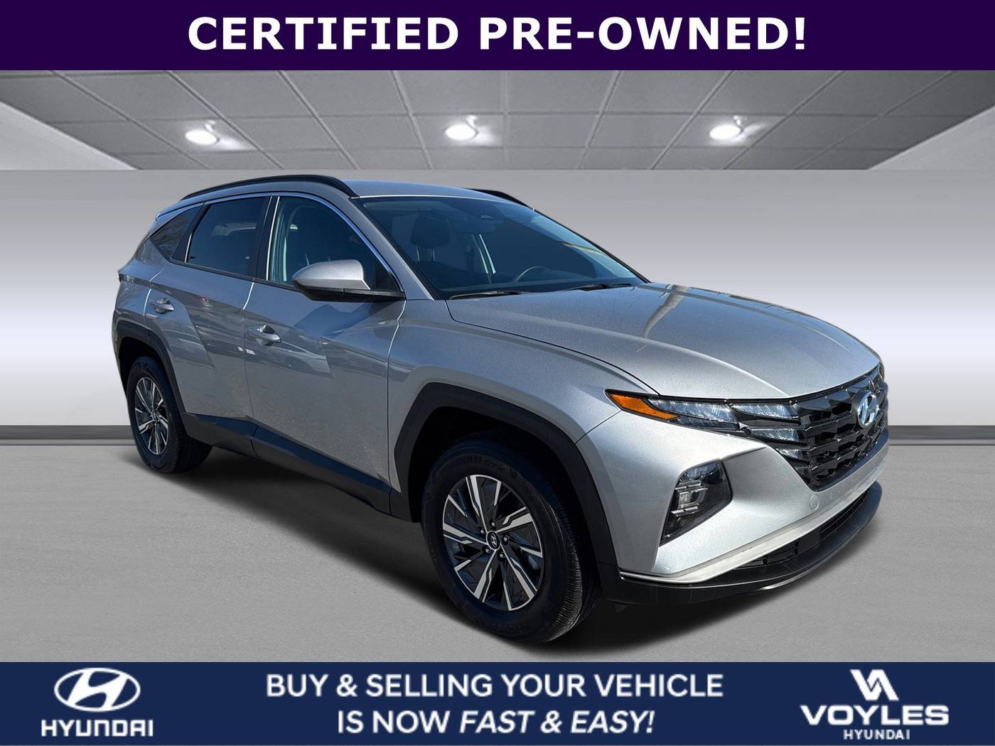 2024 Hyundai Tucson Hybrid Blue — SUV — 3,665 mi — Smyrna, GA