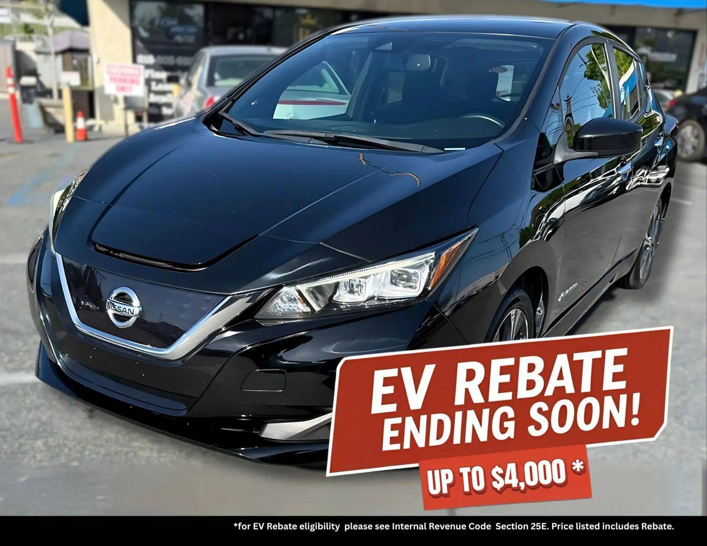 2019 Nissan LEAF SV PLUS — Hatchback — 99,412 mi — Los Angeles, CA