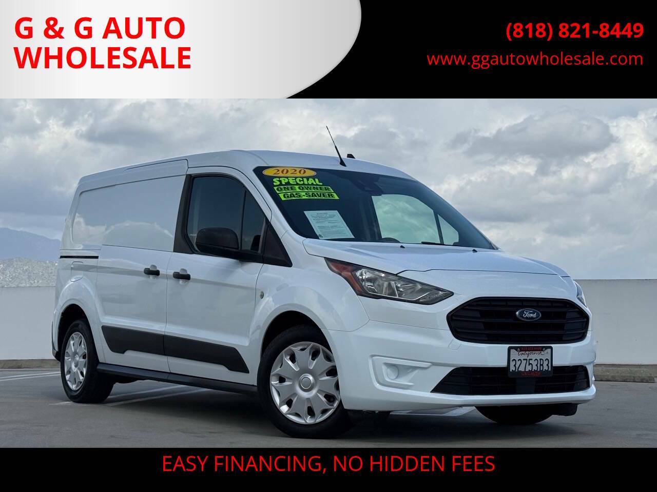 2020 Ford Transit Connect Van XL — Cargo Van — 85,730 mi — North Hollywood, CA