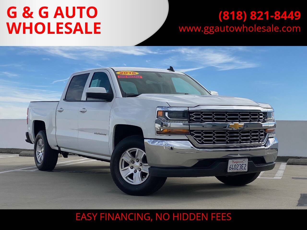 2016 Chevrolet Silverado 1500 LT — Pickup Truck — 87,233 mi — North Hollywood, CA