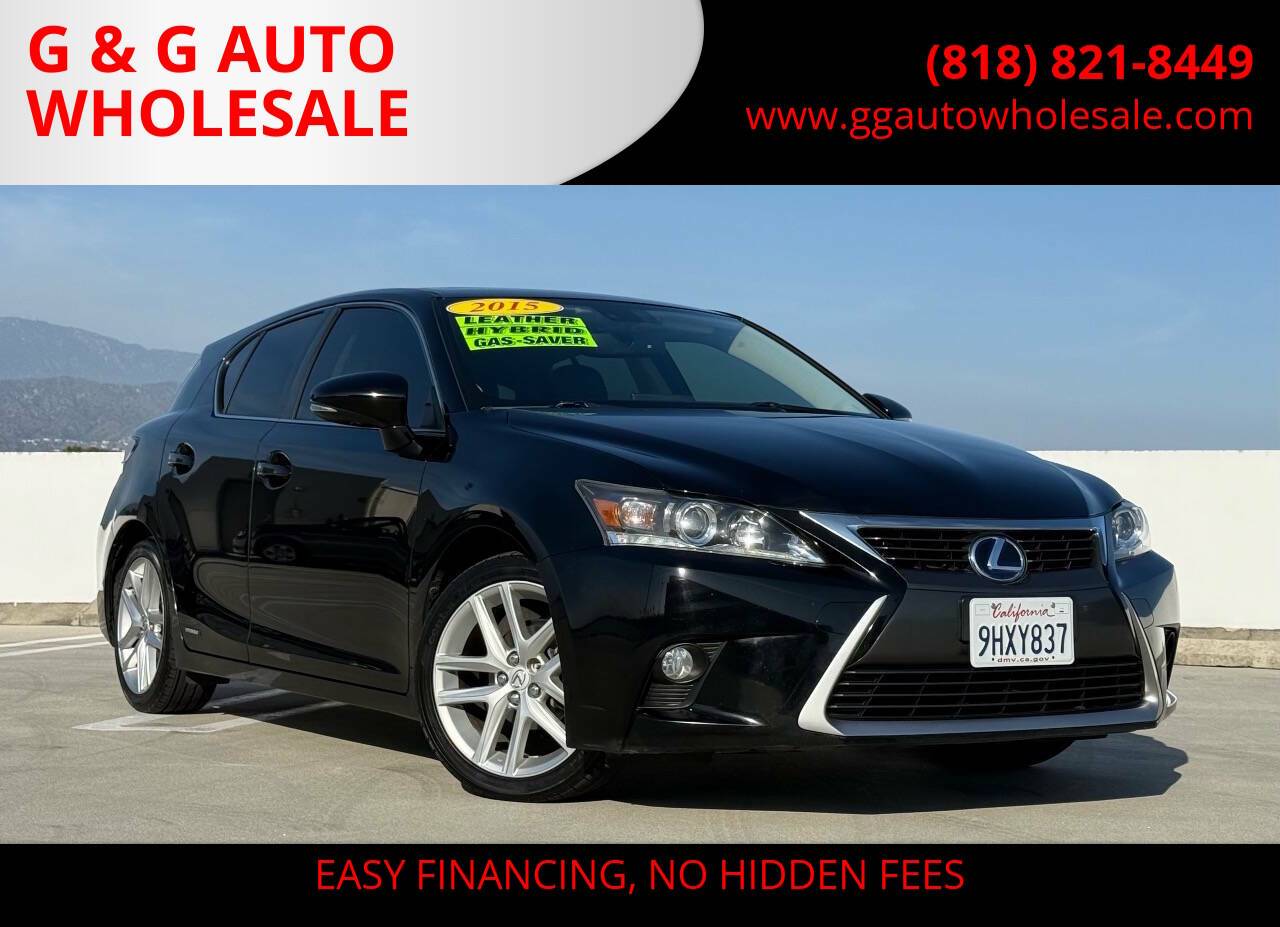 2015 Lexus CT CT 200h — Hatchback — 103,662 mi — North Hollywood, CA