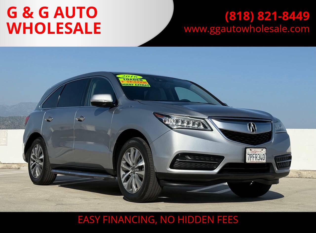 2016 Acura MDX Technology Package — SUV — 115,445 mi — North Hollywood, CA