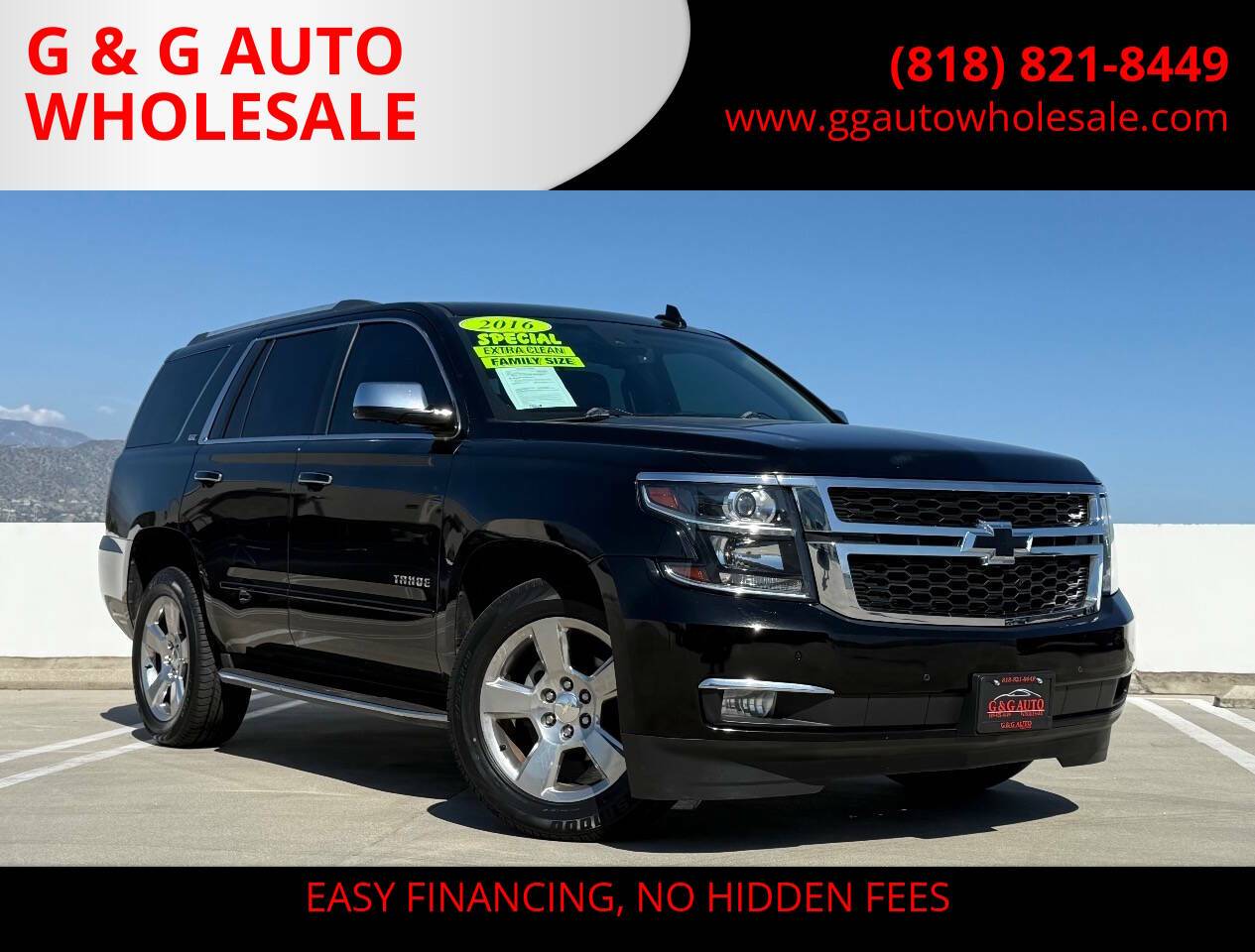 2016 Chevrolet Tahoe LTZ — SUV — 100,870 mi — North Hollywood, CA