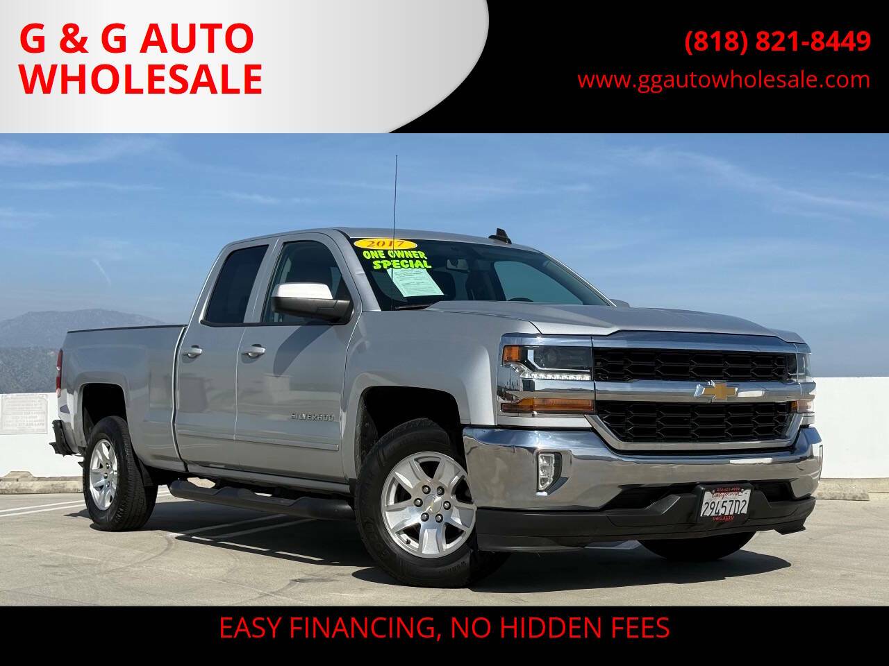 2017 Chevrolet Silverado 1500 LT — Pickup Truck — 106,118 mi — North Hollywood, CA