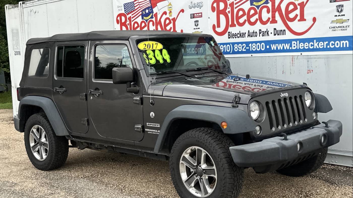 2017 Jeep Wrangler Sport — SUV — 138,379 mi — Dunn, NC