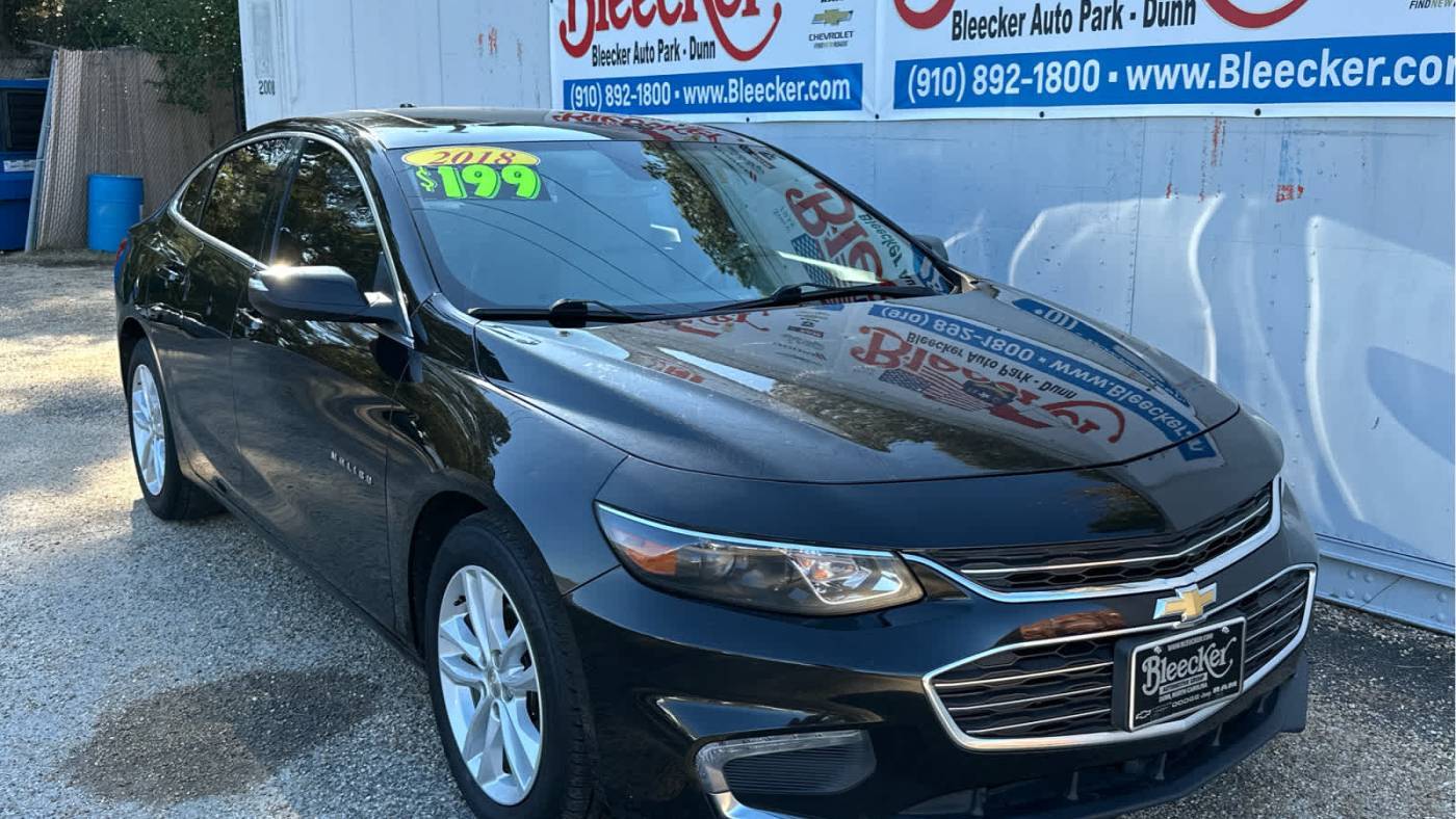 2018 Chevrolet Malibu LT — Sedan — 117,333 mi — Dunn, NC