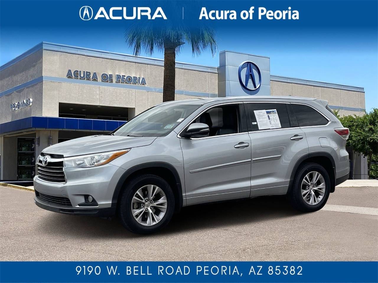 2015 Toyota Highlander XLE — SUV — 160,370 mi — Peoria, AZ