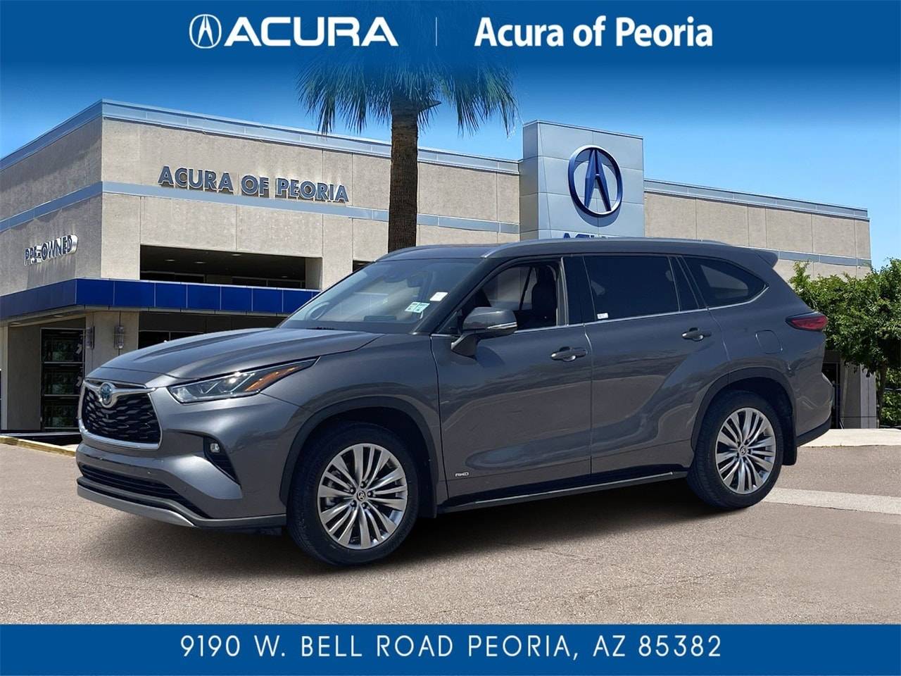 2022 Toyota Highlander Hybrid Platinum — SUV — 24,906 mi — Peoria, AZ