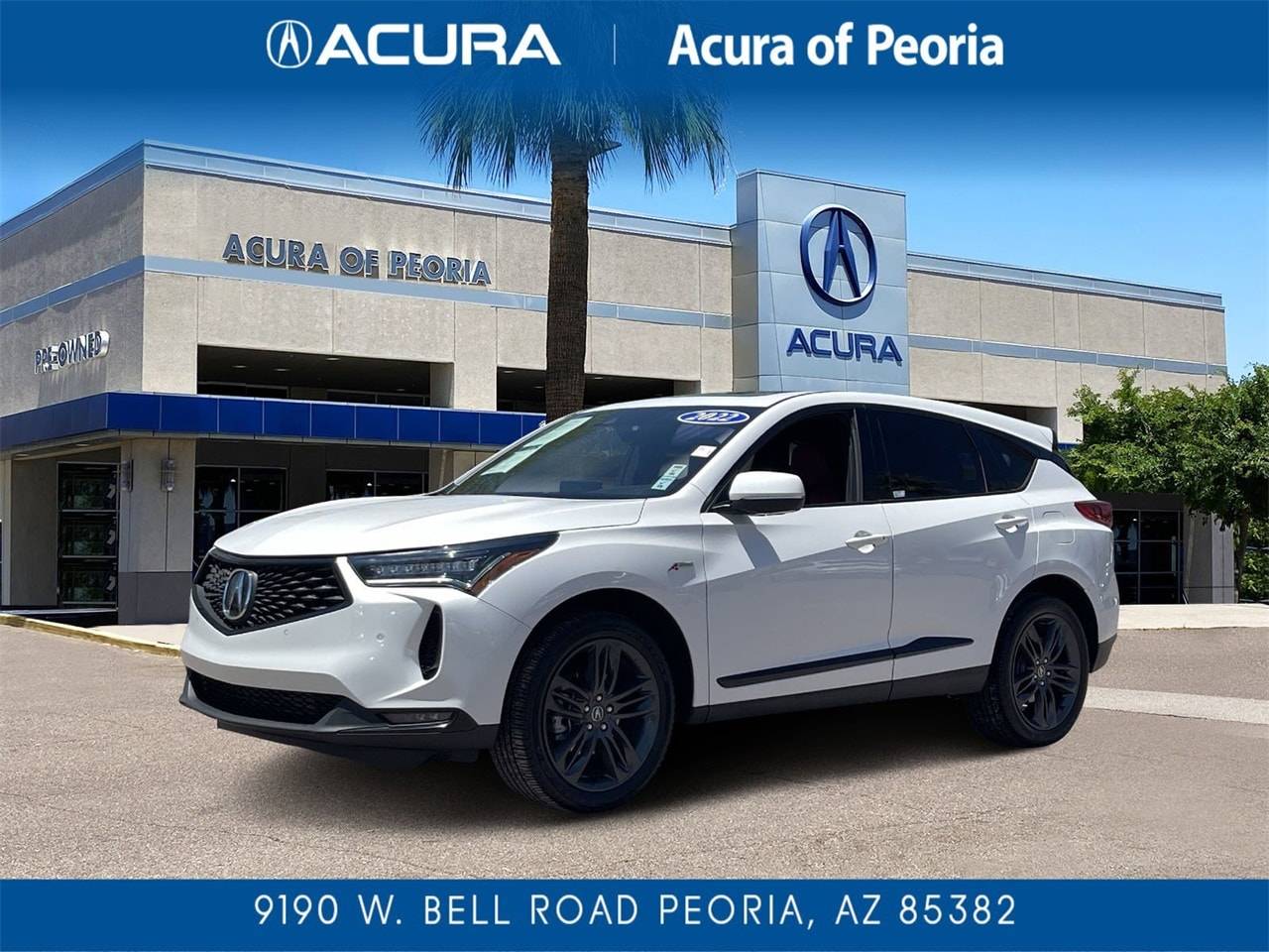 2022 Acura RDX A-Spec Package — SUV — 29,074 mi — Peoria, AZ