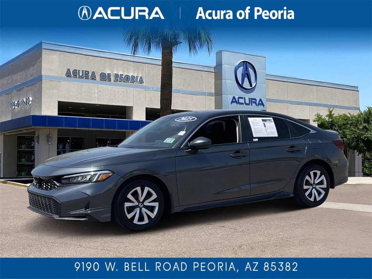 2025 Honda Civic LX — Sedan — 11,607 mi — Peoria, AZ