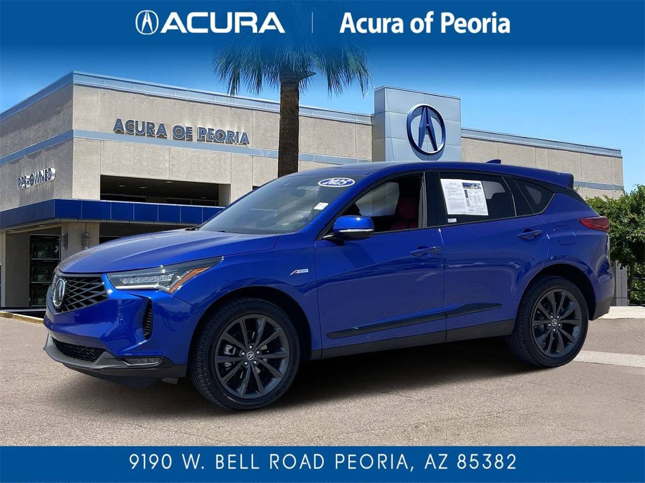 2025 Acura RDX A-Spec Package — SUV — 449 mi — Peoria, AZ
