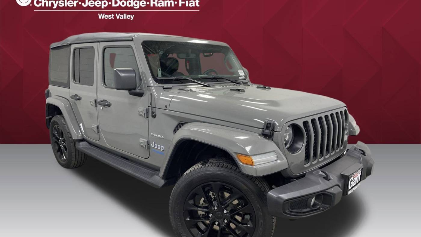 2021 Jeep Wrangler Sahara 4xe — SUV — 27,242 mi — West Valley, UT