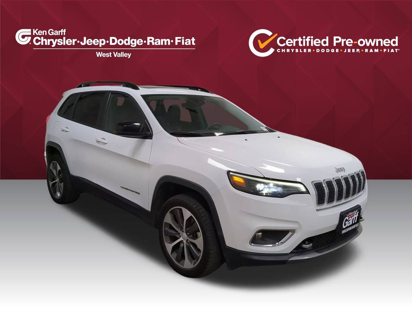 2022 Jeep Cherokee Limited — SUV — 57,951 mi — West Valley, UT