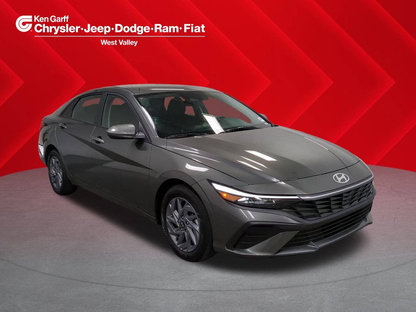2025 Hyundai Elantra Hybrid Blue — Sedan — 1,003 mi — West Valley, UT