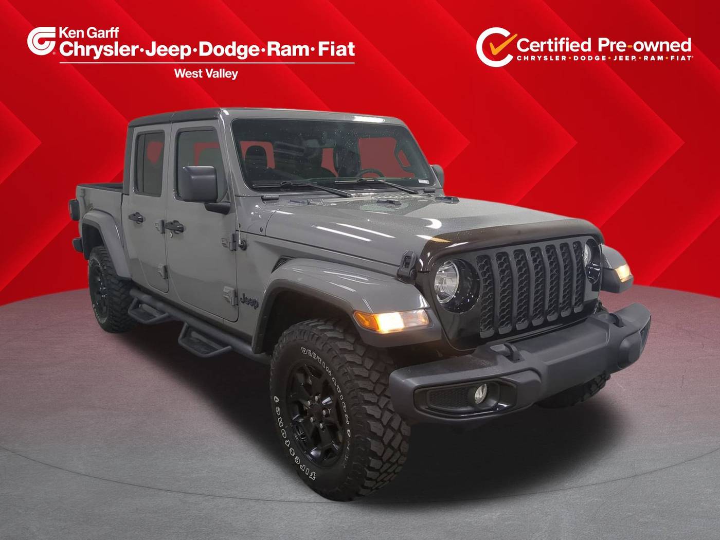 2021 Jeep Gladiator Willys — Pickup Truck — 44,496 mi — West Valley, UT