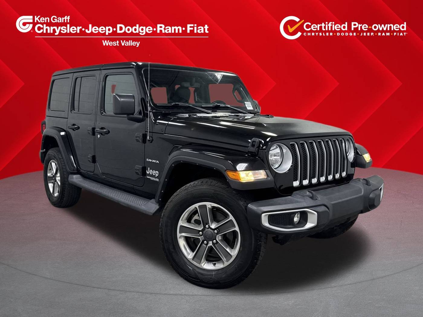 2022 Jeep Wrangler Sahara — SUV — 21,608 mi — West Valley, UT