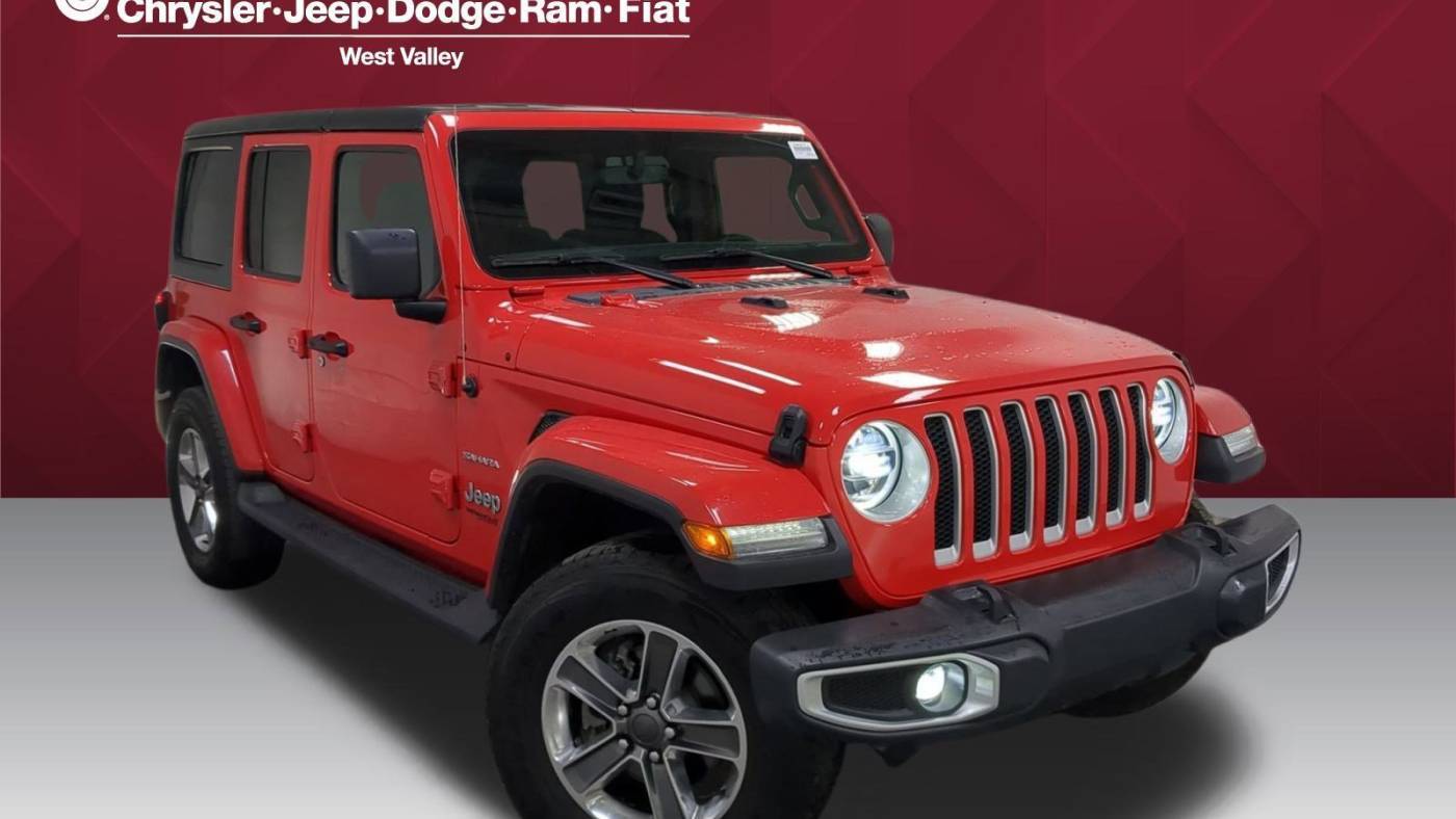 2022 Jeep Wrangler Sahara — SUV — 15,669 mi — West Valley, UT