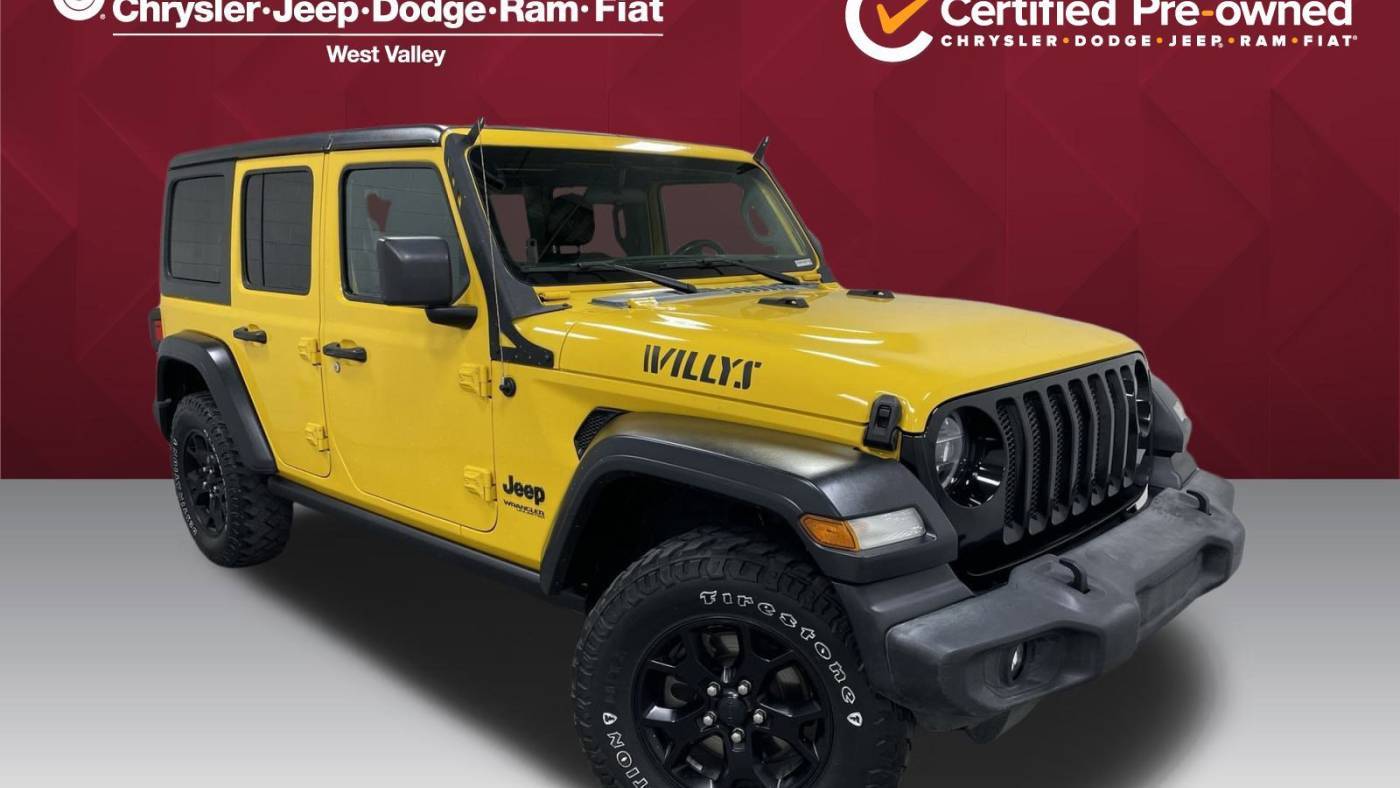 2020 Jeep Wrangler Willys — SUV — 23,091 mi — West Valley, UT