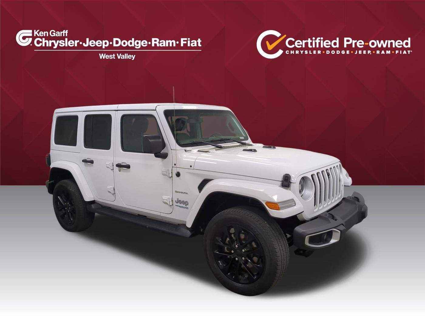 2021 Jeep Wrangler Sahara 4xe — SUV — 21,050 mi — West Valley, UT