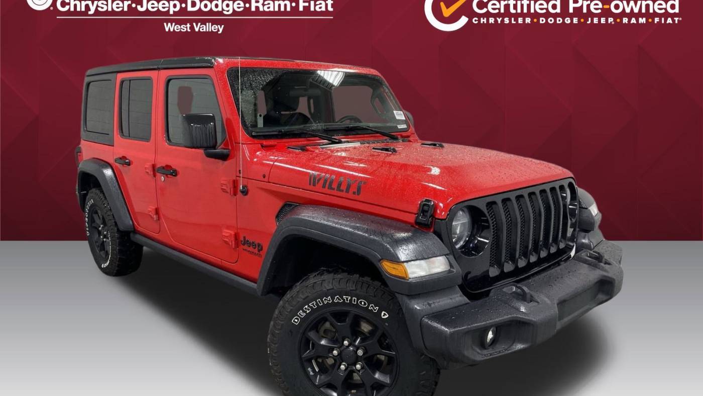 2020 Jeep Wrangler Willys — SUV — 38,068 mi — West Valley, UT
