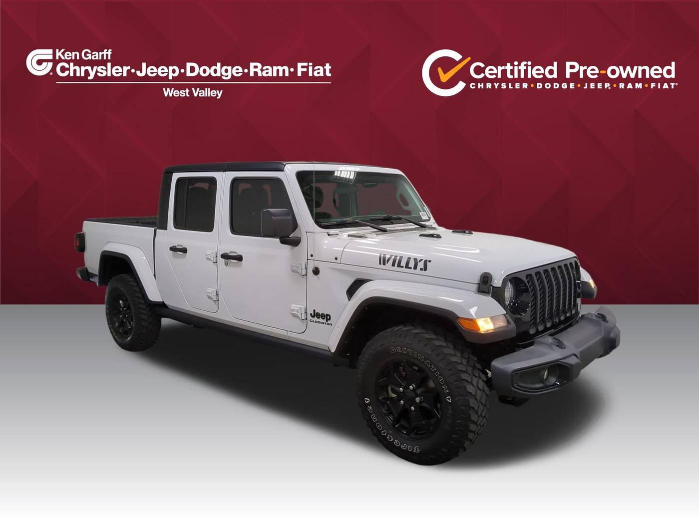 2022 Jeep Gladiator Willys Sport — Pickup Truck — 29,944 mi — West Valley, UT