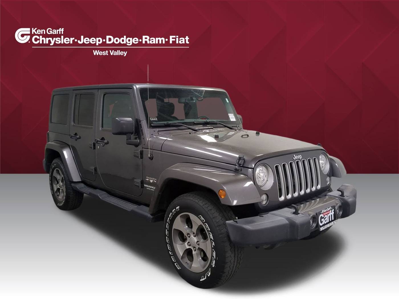 2017 Jeep Wrangler Sahara — SUV — 64,232 mi — West Valley, UT