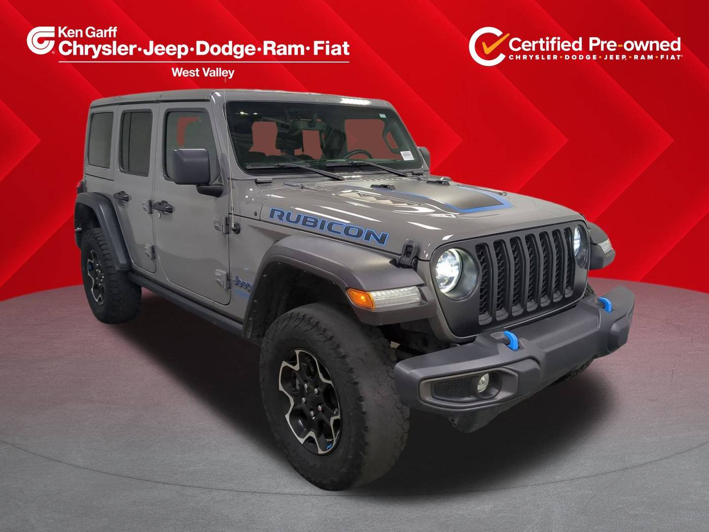 2022 Jeep Wrangler Rubicon 4xe — SUV — 52,870 mi — West Valley, UT