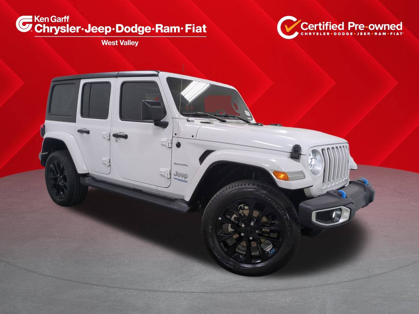 2022 Jeep Wrangler Sahara 4xe — SUV — 61,613 mi — West Valley, UT