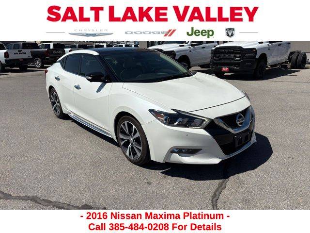2016 Nissan Maxima Platinum — Sedan — 36,269 mi — Salt Lake City, UT