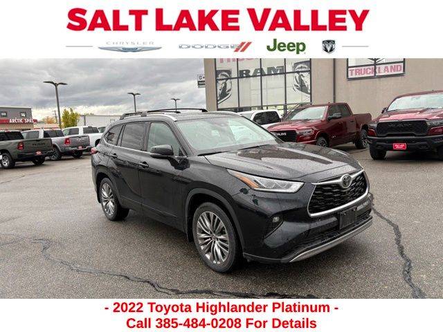 2022 Toyota Highlander Platinum — SUV — 33,197 mi — Salt Lake City, UT