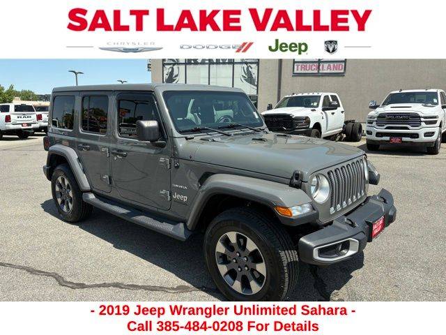 2019 Jeep Wrangler Sahara — SUV — 71,472 mi — Salt Lake City, UT