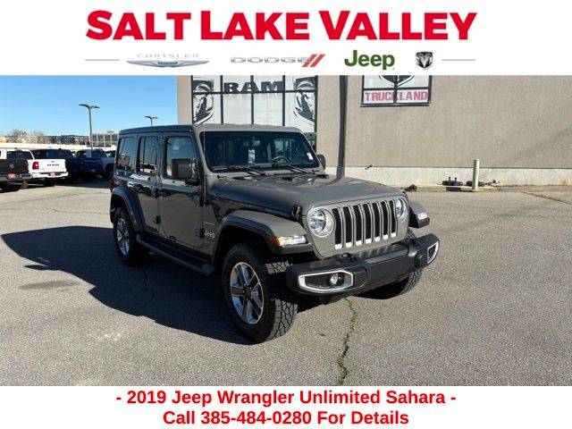 2019 Jeep Wrangler Sahara — SUV — 45,653 mi — Salt Lake City, UT