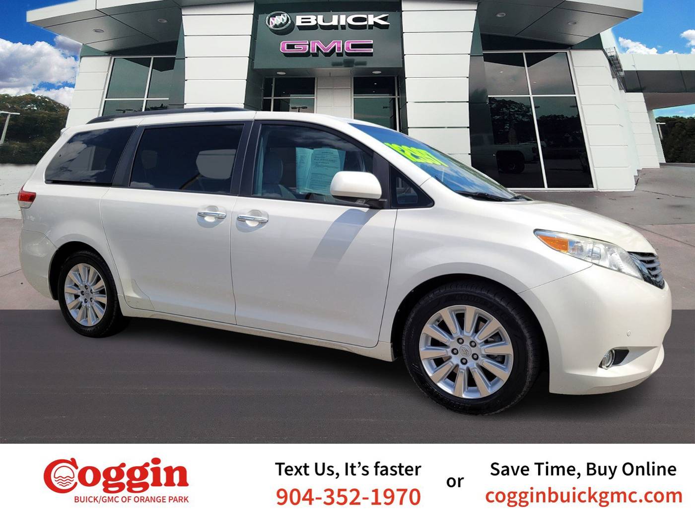 2012 Toyota Sienna Base — Minivan — 147,888 mi — Jacksonville, FL