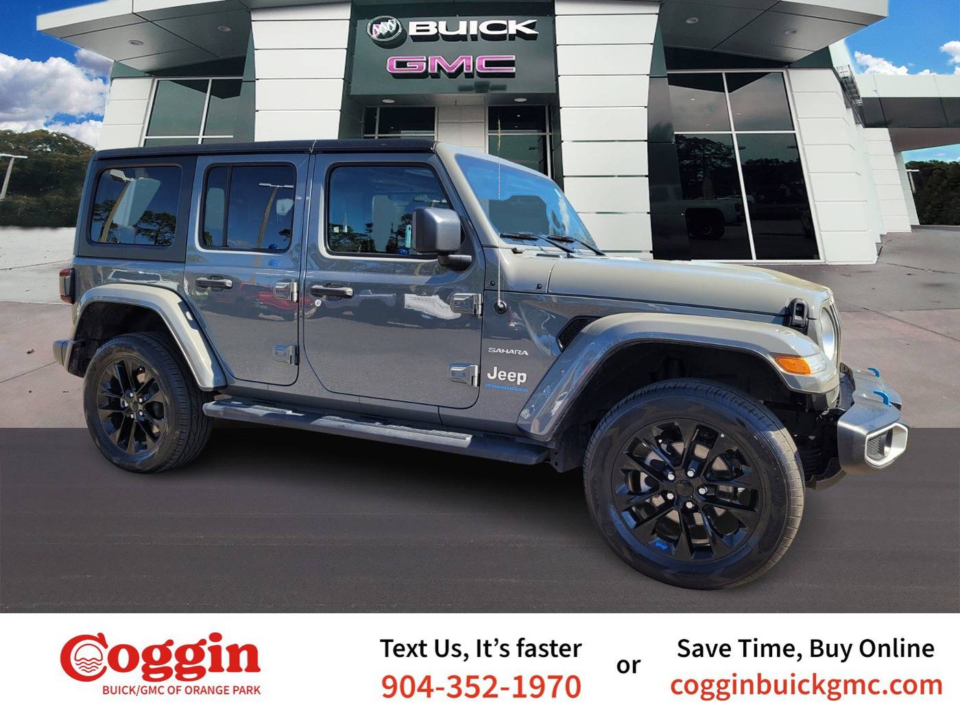 2023 Jeep Wrangler Sahara 4xe — SUV — 72,864 mi — Jacksonville, FL