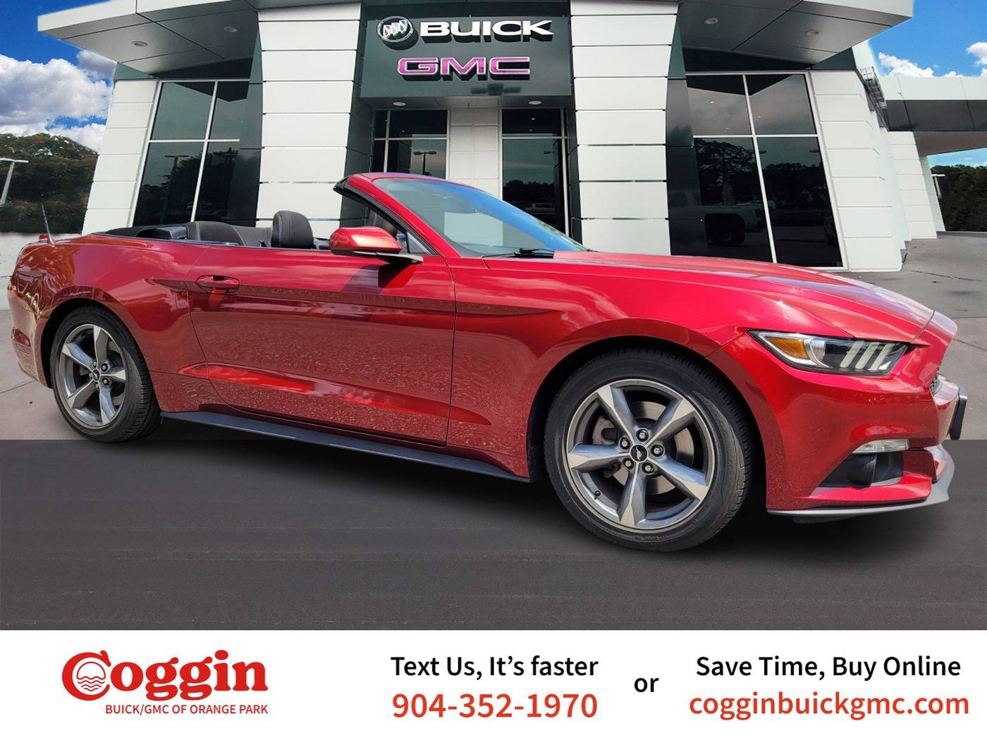 2016 Ford Mustang V6 — Convertible — 68,700 mi — Jacksonville, FL