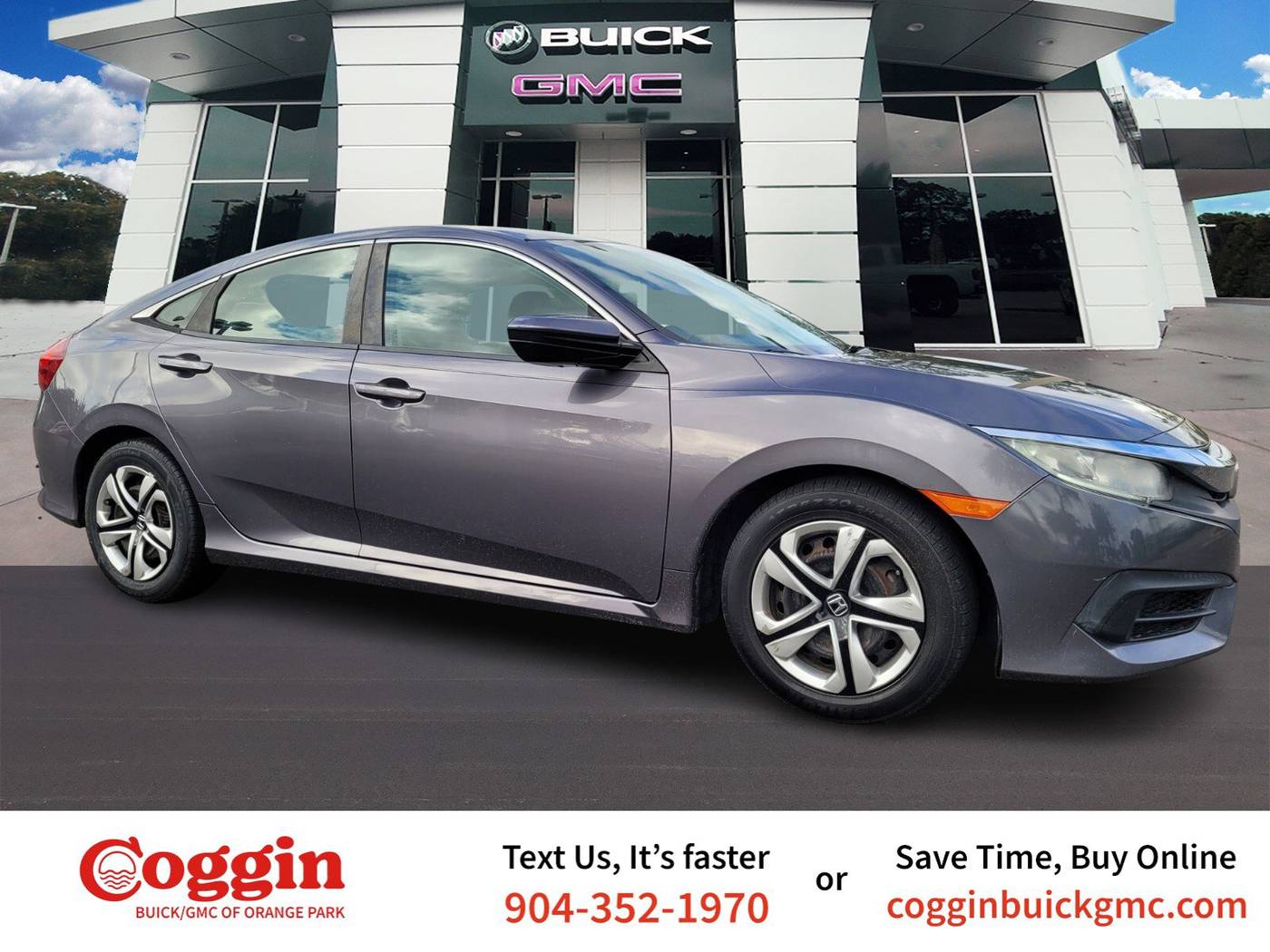 2017 Honda Civic LX — Sedan — 81,526 mi — Jacksonville, FL