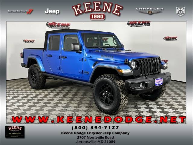 2022 Jeep Gladiator Willys — Pickup Truck — 15,621 mi — Jarrettsville, MD