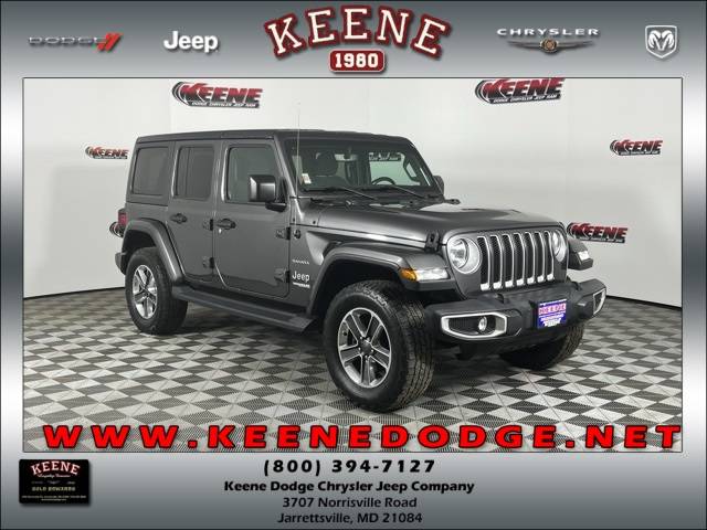 2019 Jeep Wrangler Sahara — SUV — 68,101 mi — Jarrettsville, MD