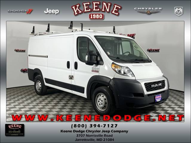 2020 Ram ProMaster Cargo Van 1500 — Cargo Van — 93,412 mi — Jarrettsville, MD